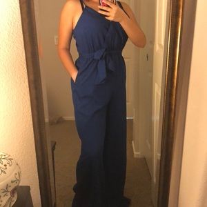 Blue Jumpsuit